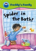 Start Reading: Freddy's Family: Spider In The Bath!