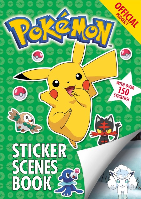 The Official Pokémon Sticker Scenes Book