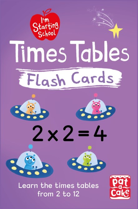 I’m Starting School: Times Tables Flash Cards