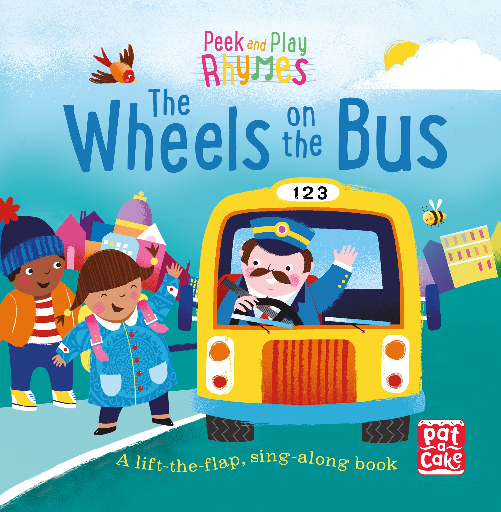 Peek and Play Rhymes: The Wheels on the Bus by Richard Merritt ...